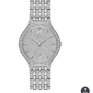 Bulova Crystal Watch ♥️